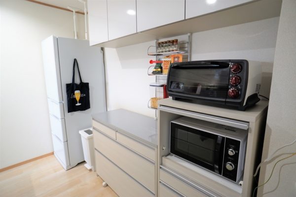 キッチン家電と冷蔵庫