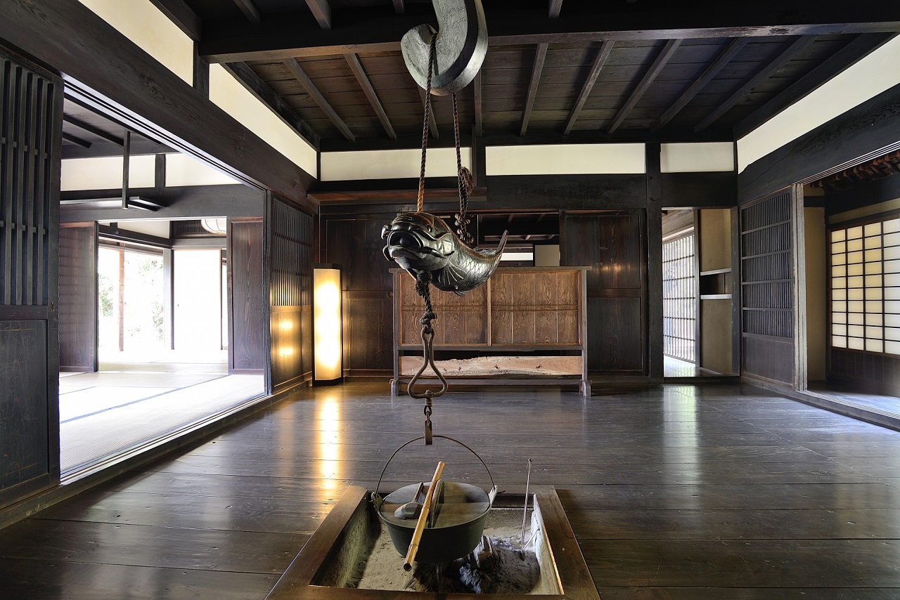 囲炉裏のある部屋 暮らしの手作り