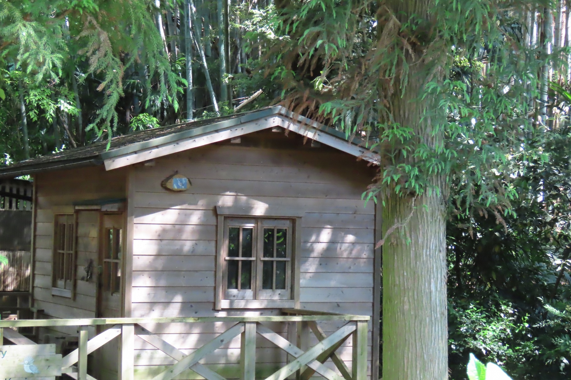 森の中の小屋 暮らしの手作り