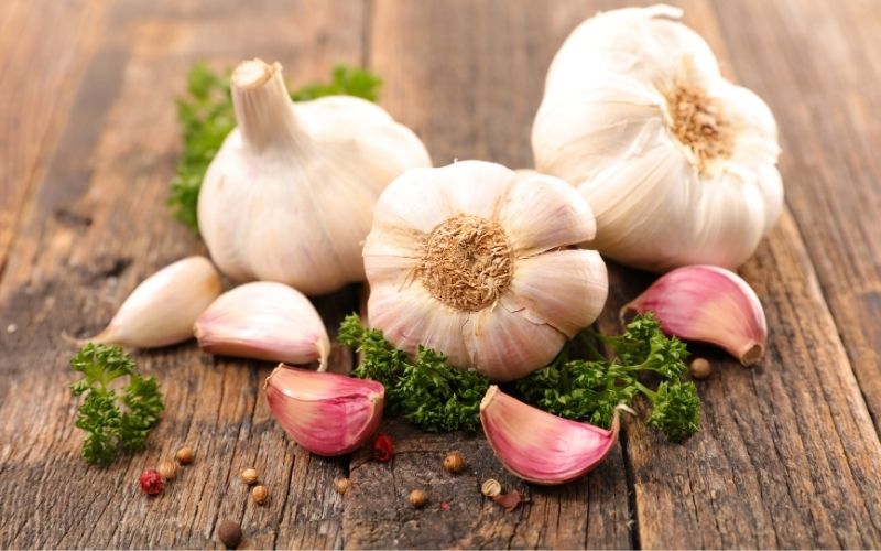 自然栽培 ニンニクは様々なコンパニオン ニンニクと一緒に育てると病虫害が付きやすい花や野菜も元気に 暮らしの手作り