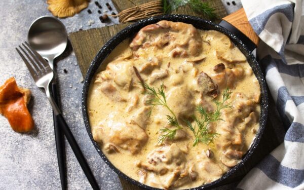 フェンネルと鶏肉のクリーム煮