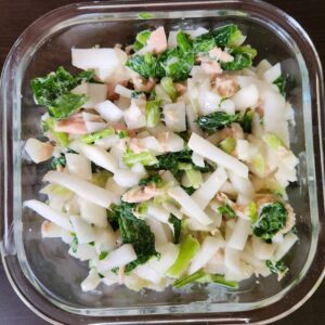 カブとツナマヨ