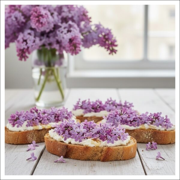 ライラックのトースト