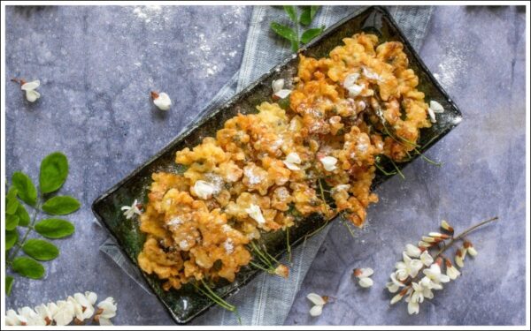 ニセアカシアのフリット