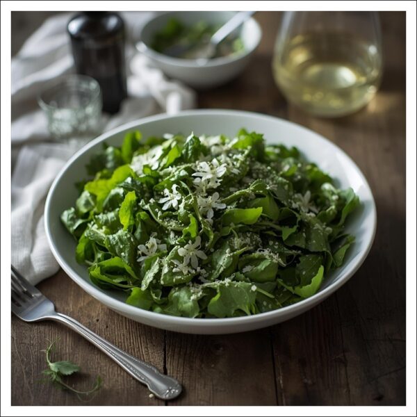 エルダーフラワーのサラダ