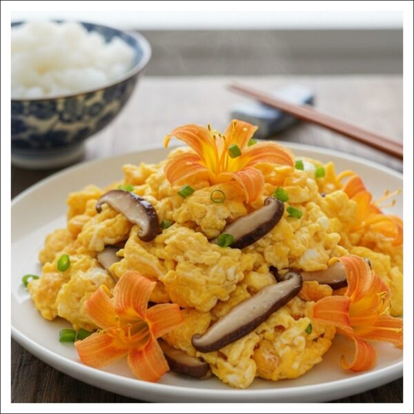 デイリリーの炒め物