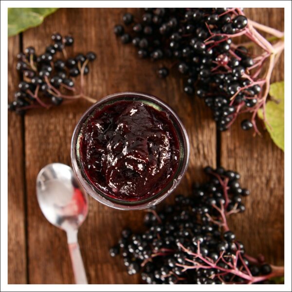 エルダーベリーのジャム